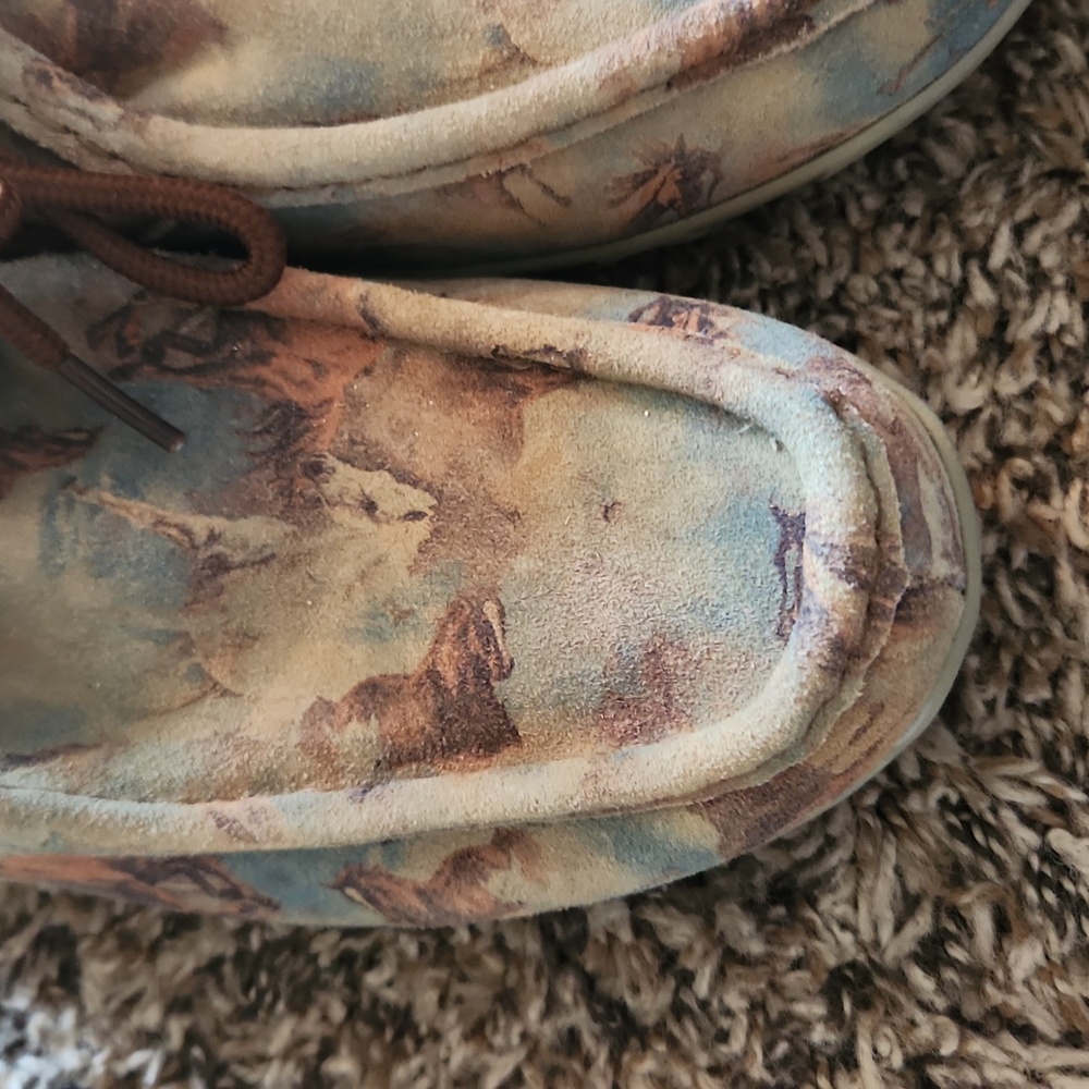 NWT.Roper shoes size  7.5 womens Horses print. - Picture 4 of 9